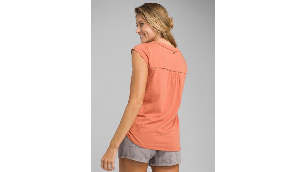 prAna Novelle Top - Womens, Toasted Terracotta, Small, W11190750 -917-S