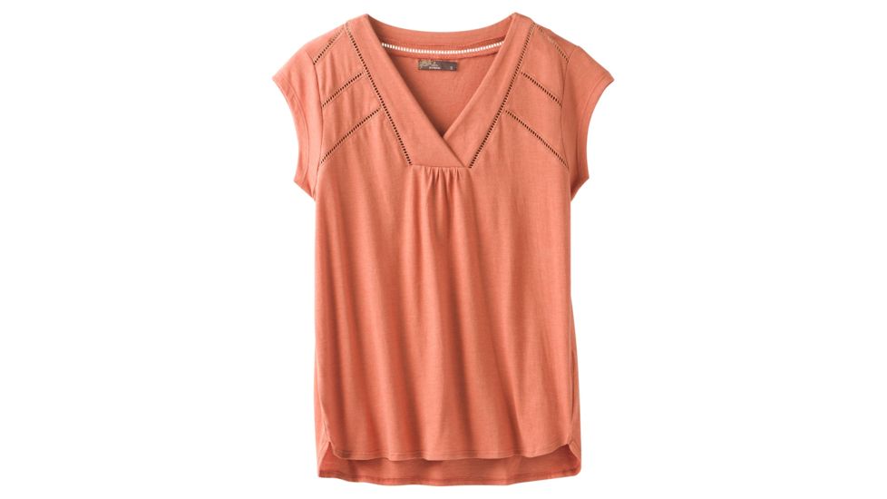 prAna Novelle Top - Womens, Toasted Terracotta, Small, W11190750 -917-S