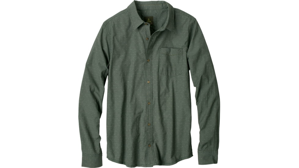 prAna Odin Slim Shirt - Men's-Pineneedle-Small