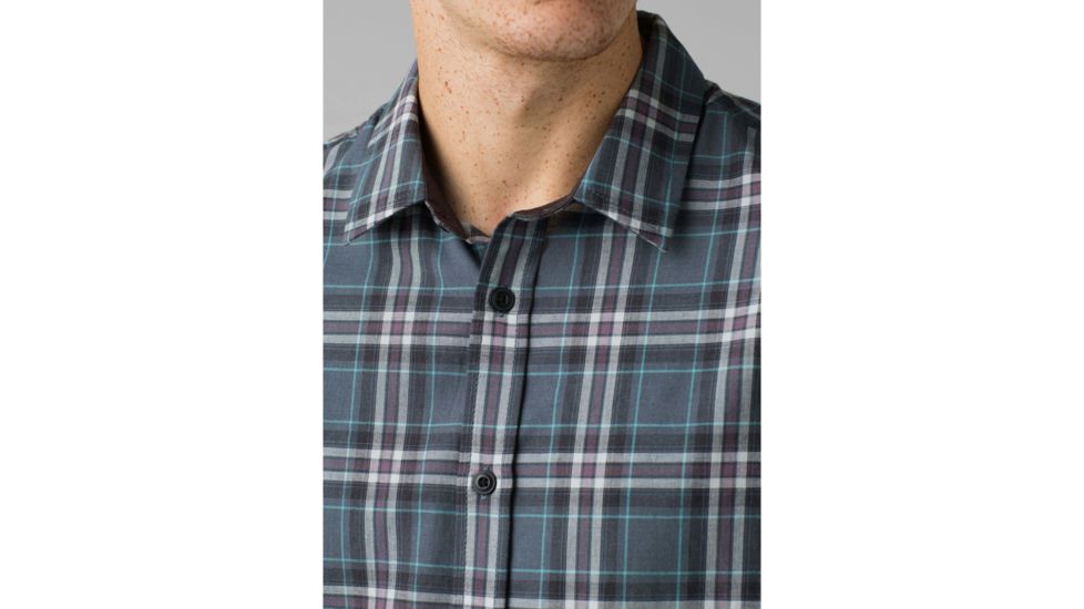 prAna Offwidth Shirt - Mens, Nickel, Large, M11202610-NICK-L