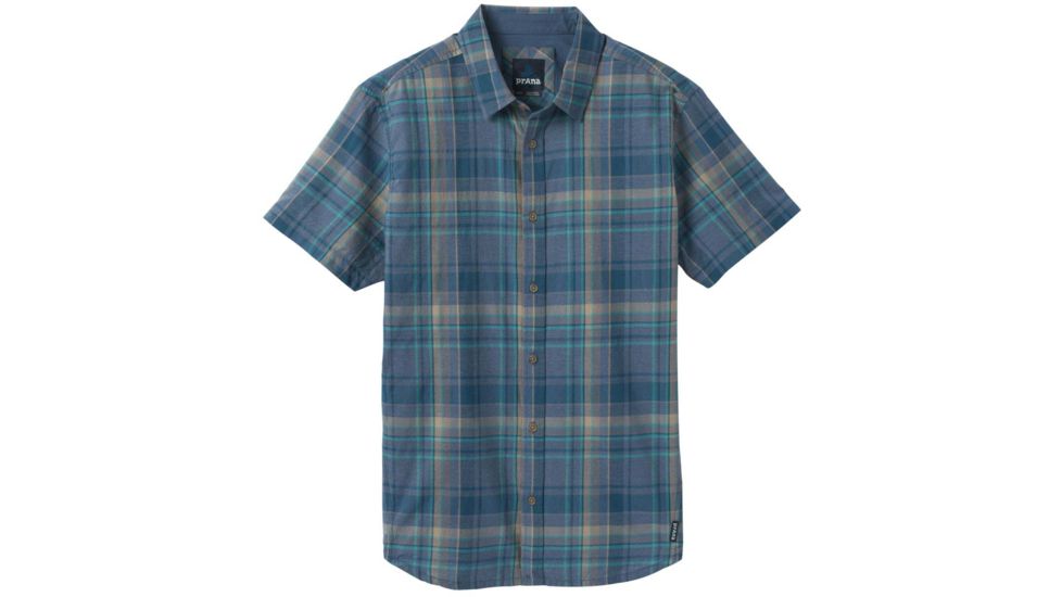 prAna Offwidth Shirt - Mens, Nickel, Large, M11202610-NICK-L