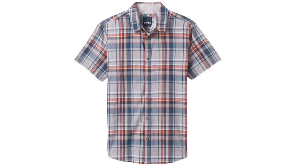 prAna Offwidth Shirt - Mens, Silver Spray, Large, M11202610-SVSP-L