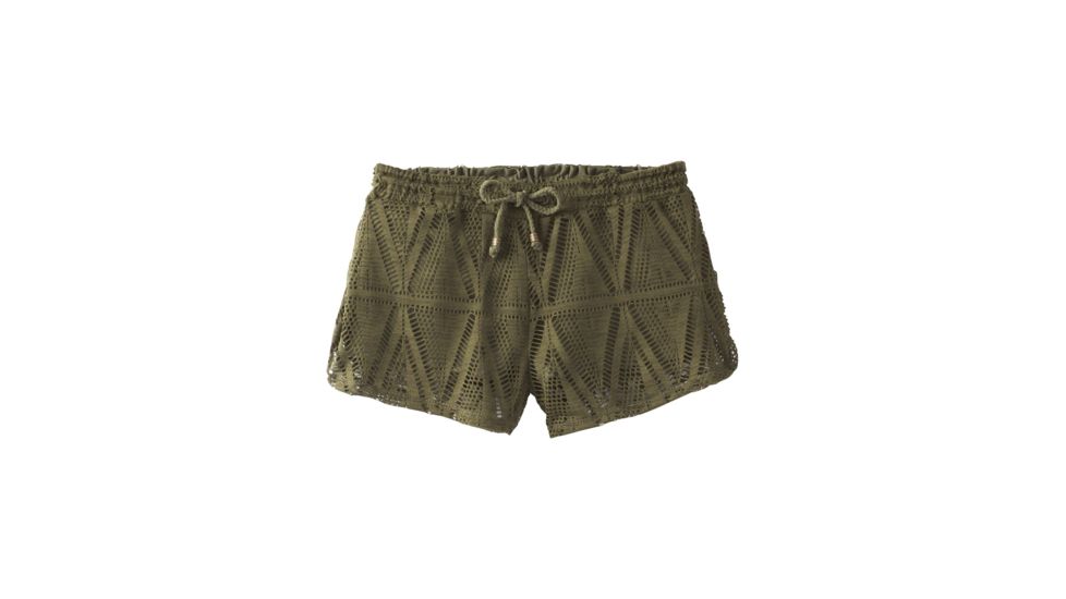 prAna Okana Short Womens, Cargo Green, X-Large, W31181056-CAGR-XL