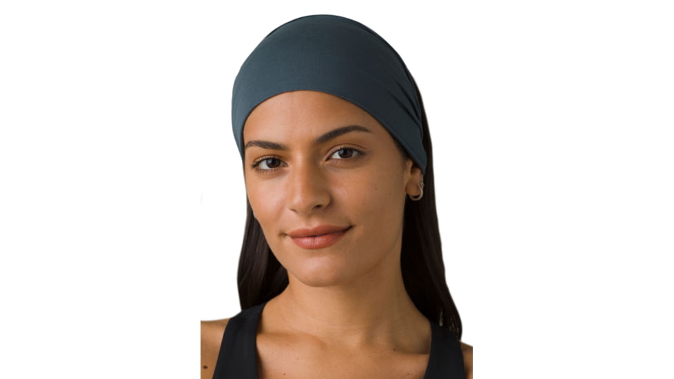 prAna Organic Headband, Grey Blue, One Size, 1963121-020-O/S