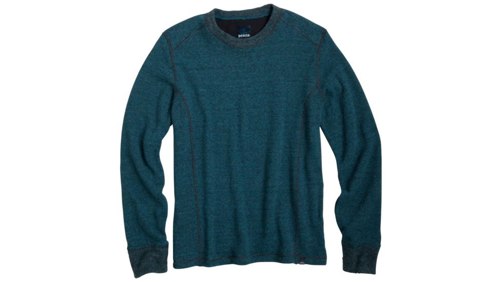 prAna Owen Sweater Crew - Men's-Ink Blue-Large