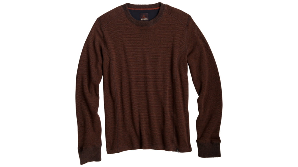 prAna Owen Sweater Crew - Men's-Terracotta-Medium