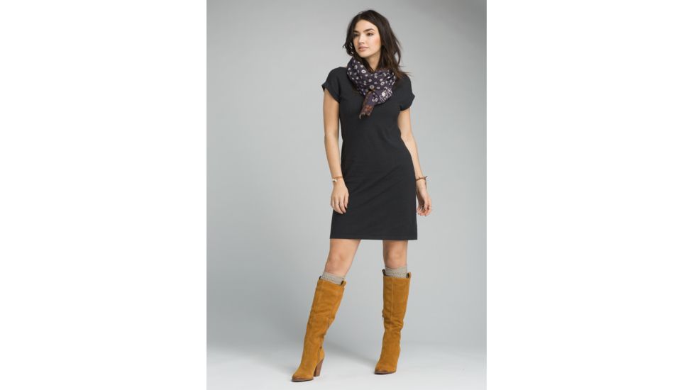 prAna Paulina Dress - Women's, Black, Large, W33180628-BLK-L