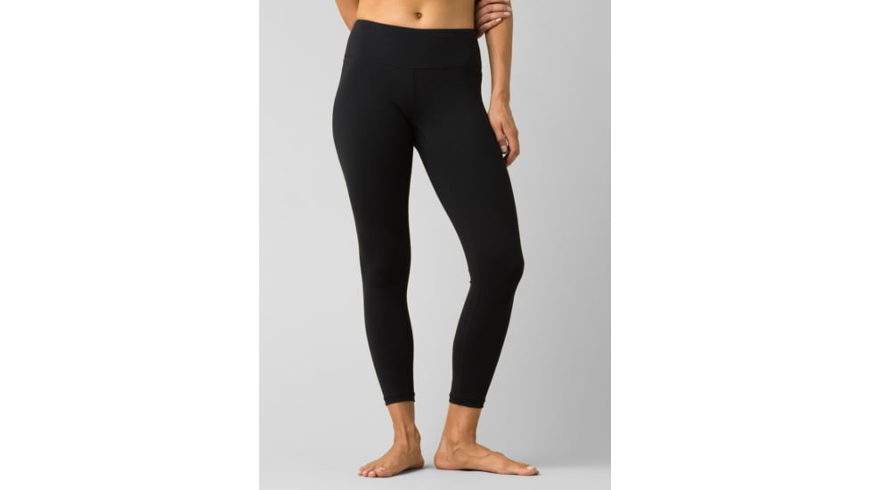 prAna Pillar 7/8 Legging Pants, Black, Large, 1963611-001-RG-L