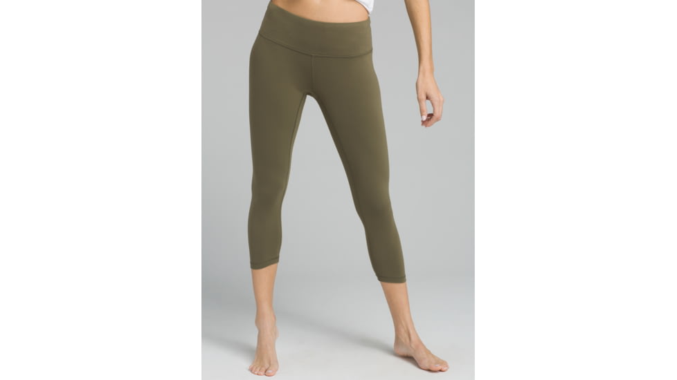 prAna Pillar Capri Pants - Womens, Cargo Green, XSmall, W41180322-CAGR-XS