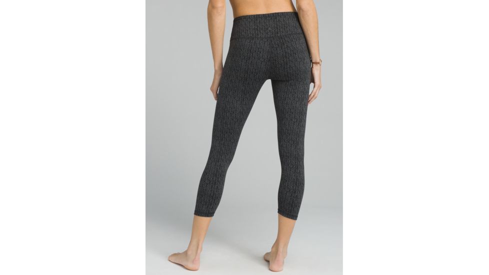 prAna Pillar Capri Pants - Womens, Charcoal Heather Bodhi, Large, W41180322-CXBO-L