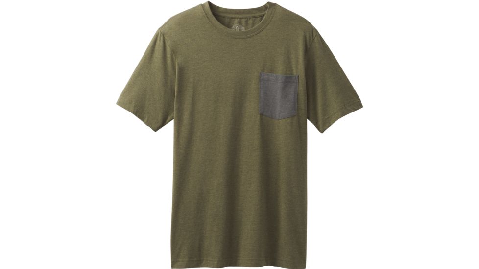 prAna Pocket T-Shirt - Men's-Cargo Green-Small