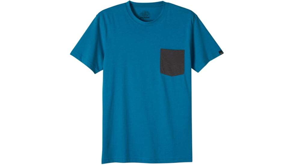 prAna Pocket T-Shirt - Men's-Cove Heather-Small