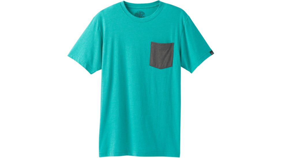 prAna Pocket T-Shirt - Men's-Emerald Waters-Medium