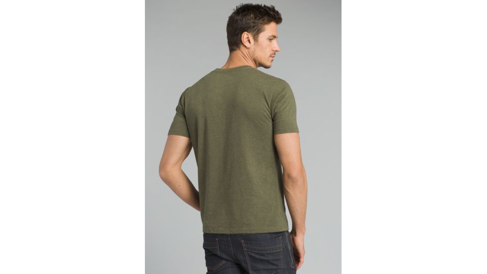 prAna Pocket T-Shirt - Mens, Cargo Green Heather, Large, M1POCK316-CGHT-L