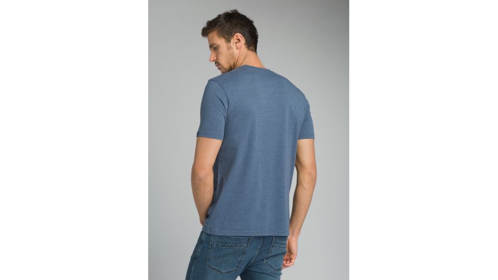 prAna Pocket T-Shirt - Mens, Denim Heather, XXLarge, M1POCK316-DEHT-XXL