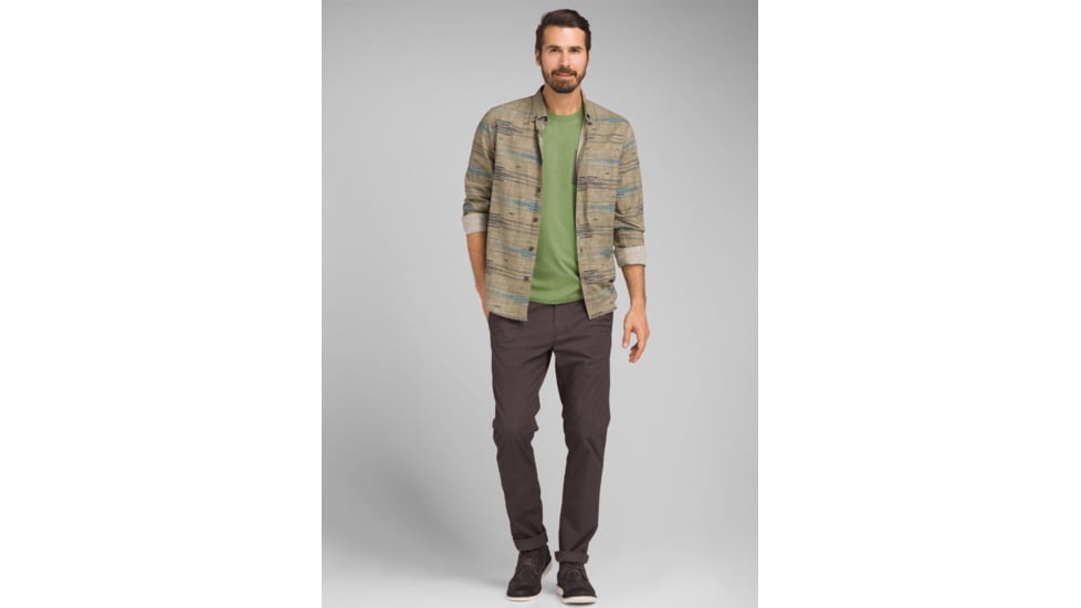 prAna Pocket T-Shirt - Mens, Matcha Heather, Medium, M1POCK316-MCHT-M