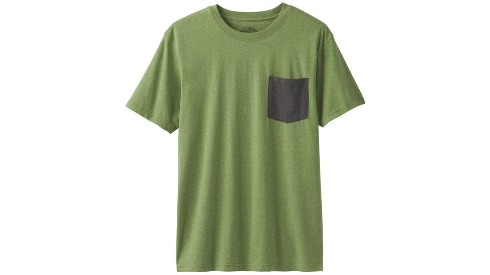prAna Pocket T-Shirt - Mens, Matcha Heather, Medium, M1POCK316-MCHT-M
