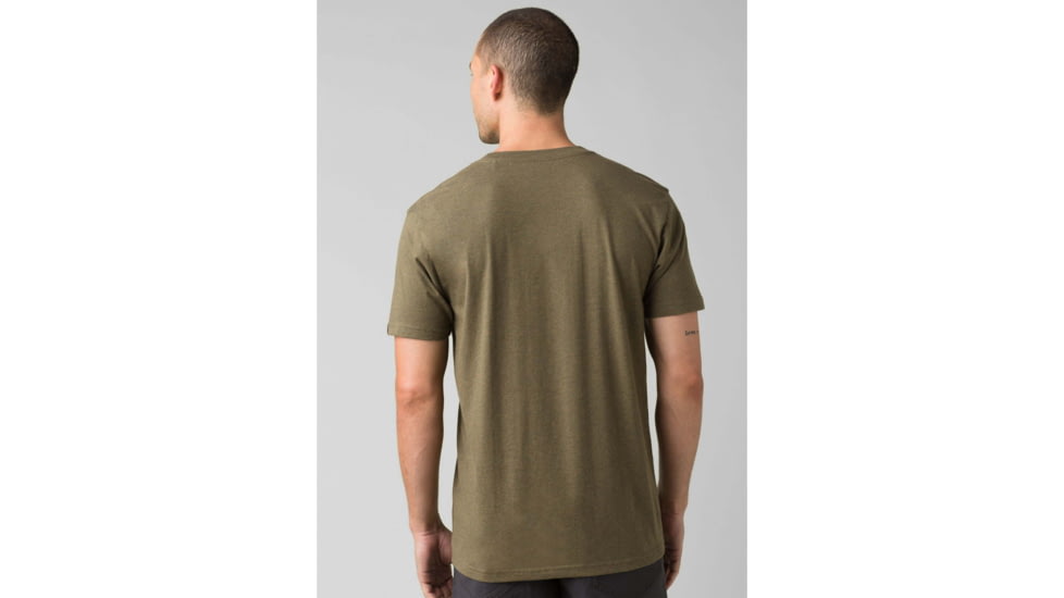 prAna Pocket T-Shirt - Mens, Slate Green Heather, Medium, M1POCK316-GSHT-M