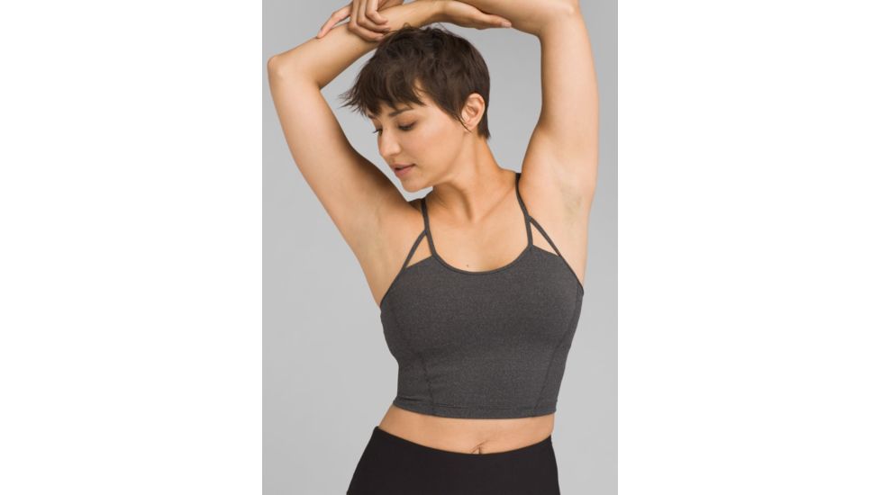prAna Prado Bra - Womens, Black, Extra Small, W13190832-BLK-XS