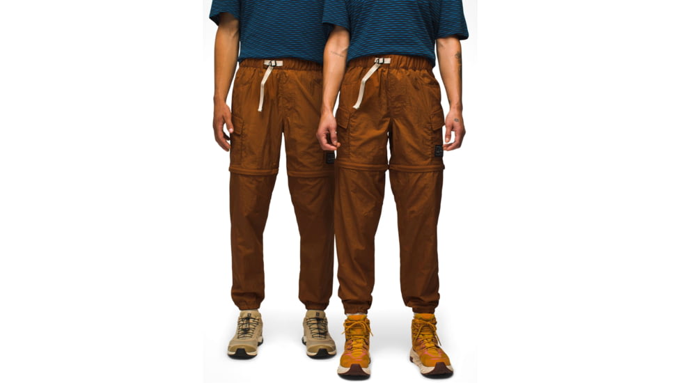 prAna Connector Convertible Pant - Mens, Clay, XXS, 2064021-200-30-XXS