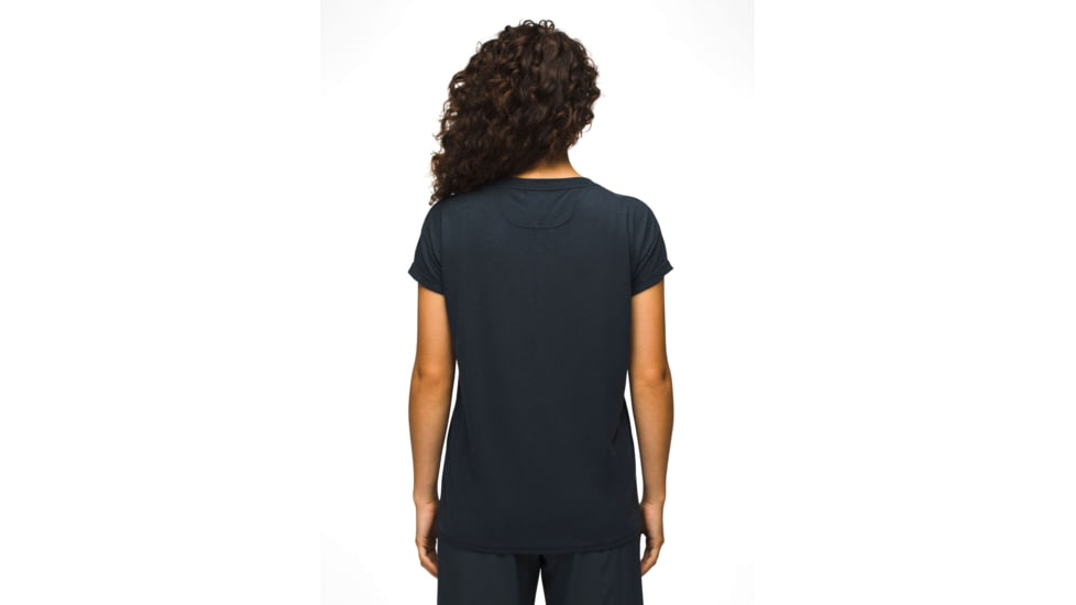 prAna Cozy Up T-Shirt - Womens, Stormy Night Heather, XS, 1964391-409-XS