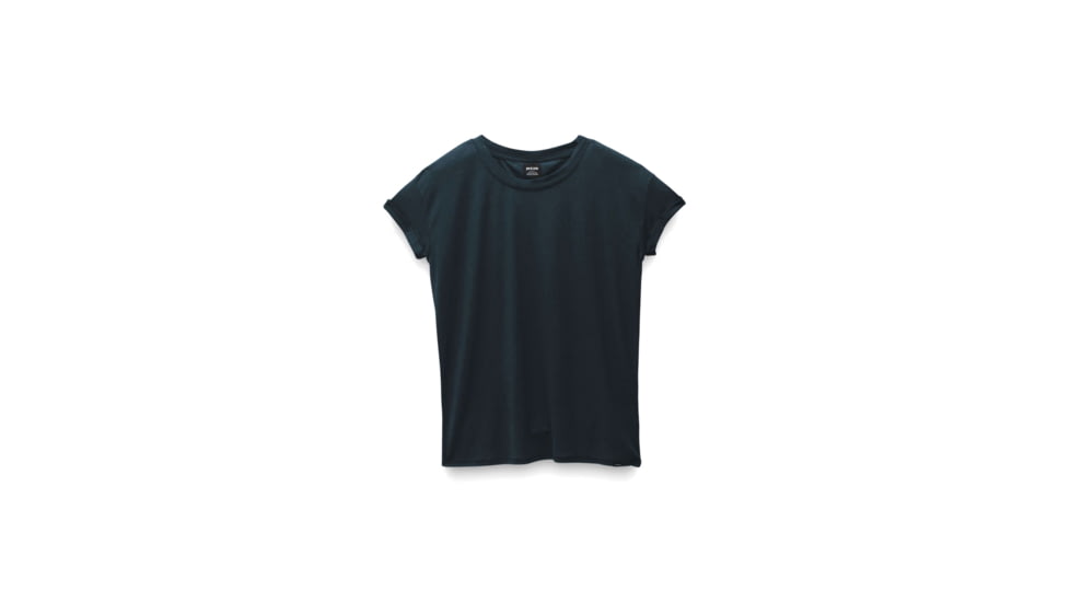 prAna Cozy Up T-Shirt - Womens, Stormy Night Heather, XS, 1964391-409-XS