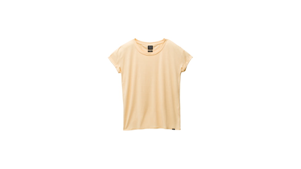 prAna Cozy Up T-Shirt - Womens, Sun Kissed Heather, S, 1964391-701-S