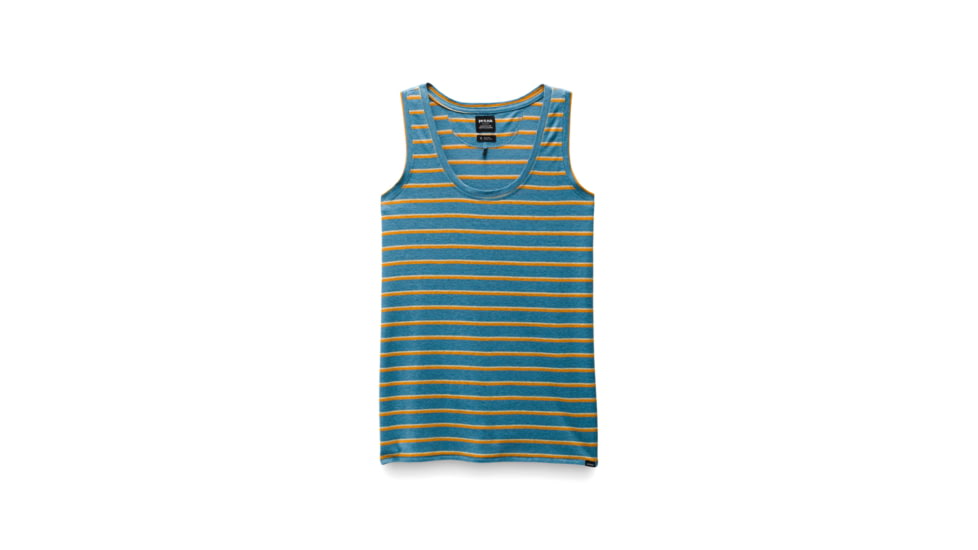 prAna Cozy Up Tank - Womens, High Tide Stripe, XS, 1964371-405-XS
