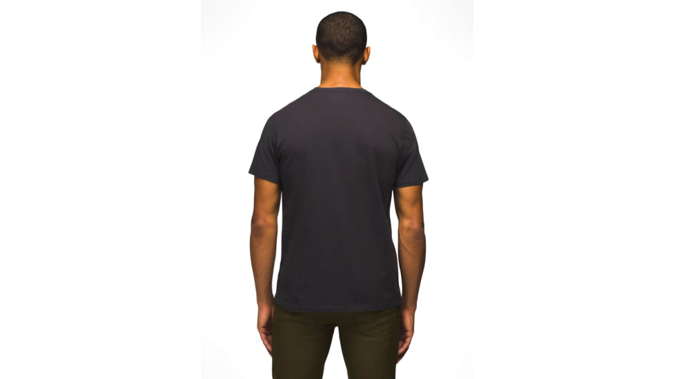 prAna Everyday SS Tee - Mens, Charcoal, L, 2065091-020-ST-L