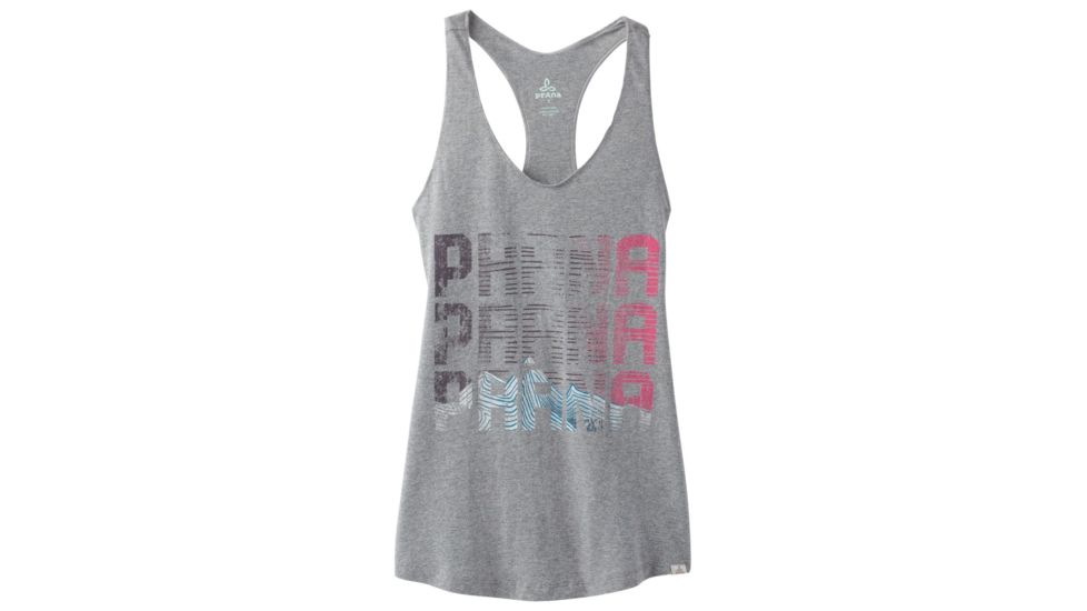 prAna Graphic Tank Womens, Gravel, X-Small, W11170152-GRA-XS