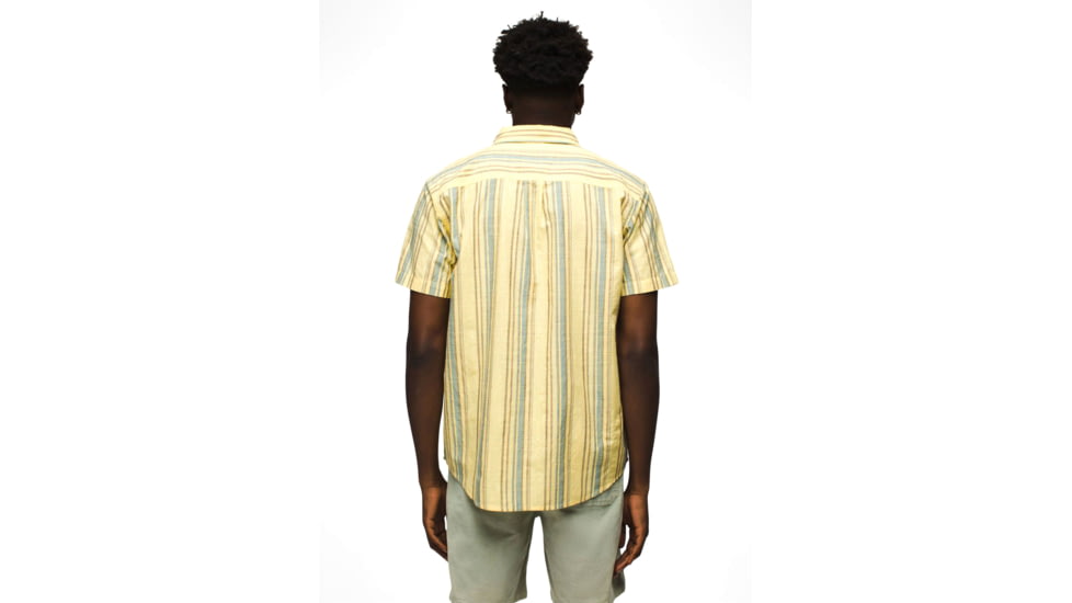 prAna Groveland Popover - Mens, Maize, M, 2057291-700-ST-M