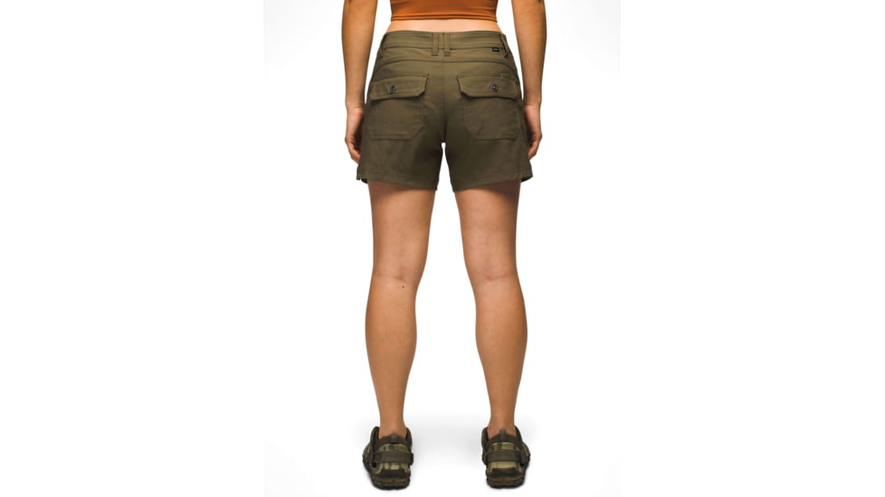 prAna Halle Short II - Womens, 7in, Slate Green, 4, 1971191-301-07-4