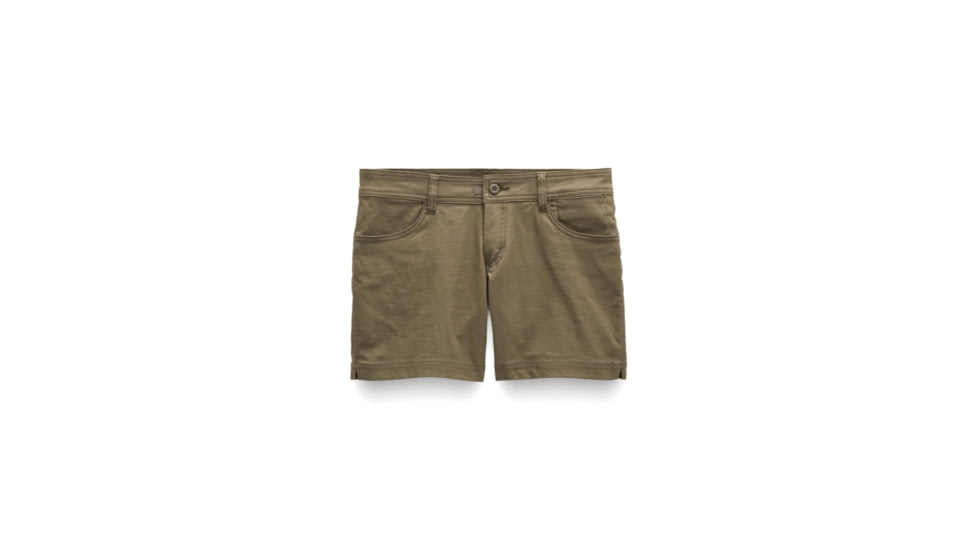prAna Halle Short II - Womens, 7in, Slate Green, 4, 1971191-301-07-4