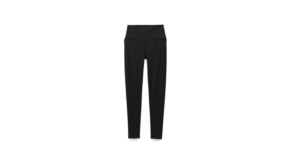 prAna Heavana Pocket Legging - Womens, Black Heather, L, 2066621-001-L