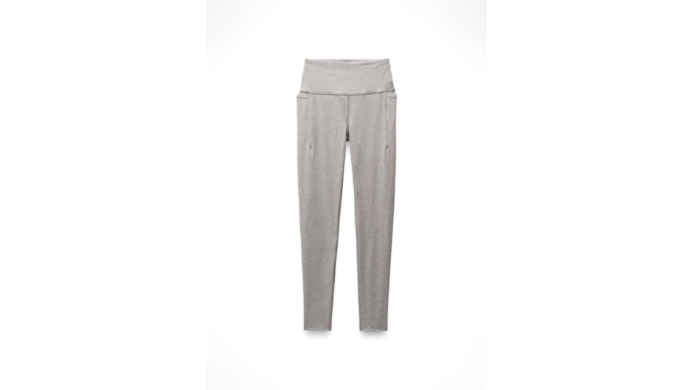 prAna Heavana Pocket Legging - Womens, Heather Grey, L, 2066621-020-L