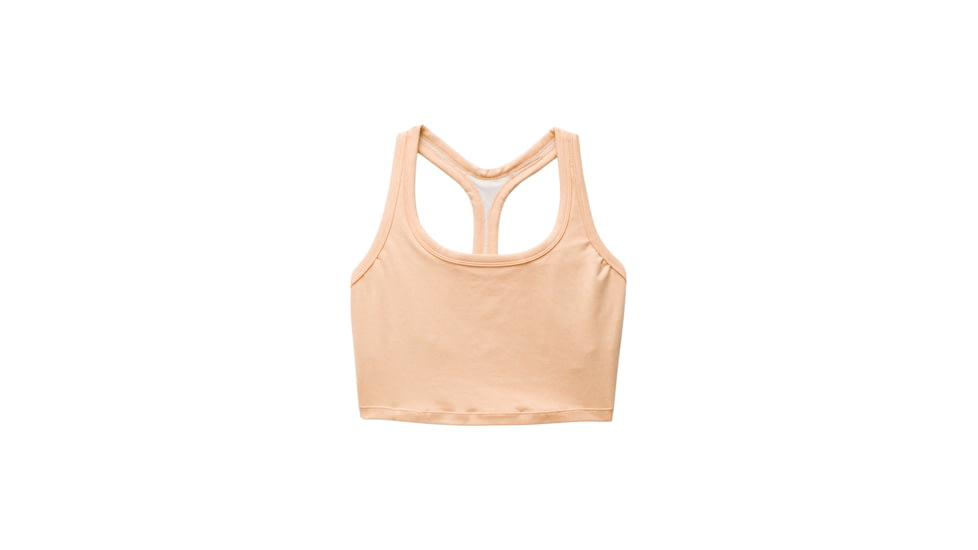 prAna Heavana Racerback Bralette - Womens, Aura Glow Heather, S, 2066831-800-S
