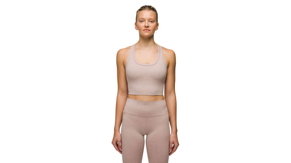 prAna Heavana Racerback Bralette - Womens, Willow Heather, XXL, 2066831-021-XXL