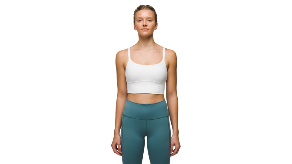 prAna Luxara Bralette - Womens, Soft White, XL, 2045491-100-XL
