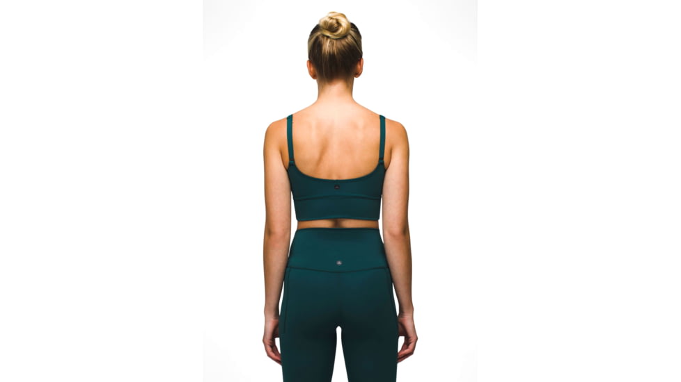 prAna Luxara Bralette - Womens, Wilderness, L, 2045491-300-L