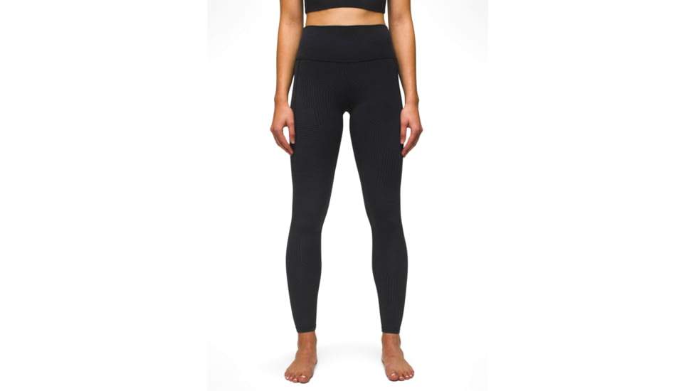 prAna Luxara Pocket Legging - Womens, Charcoal Linea, S, 2043701-022-S