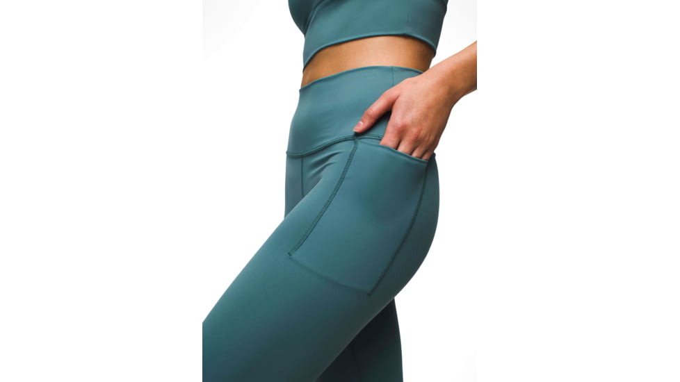 prAna Luxara Pocket Legging - Womens, Cool Dusk, S, 2043701-401-S