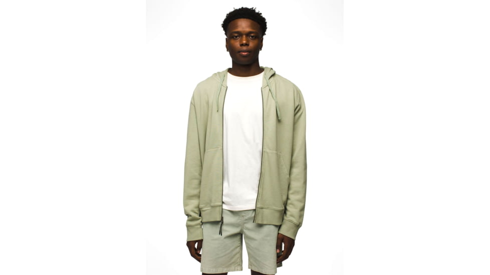 prAna North County FZ Hoodie - Mens, Juniper Green, S, 2057111-301-ST-S