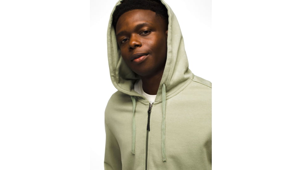prAna North County FZ Hoodie - Mens, Juniper Green, S, 2057111-301-ST-S