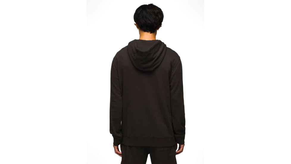 prAna North County Hoodie - Mens, Dark Iron, S, 2057071-020-ST-S