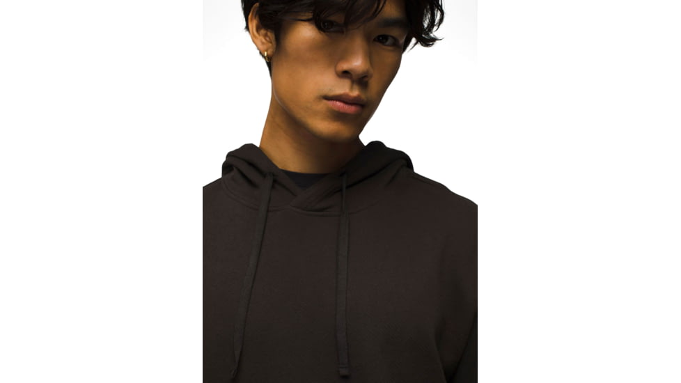 prAna North County Hoodie - Mens, Dark Iron, S, 2057071-020-ST-S