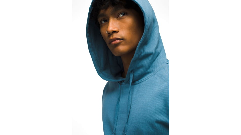 prAna North County Hoodie - Mens, High Tide, L, 2057071-400-ST-L