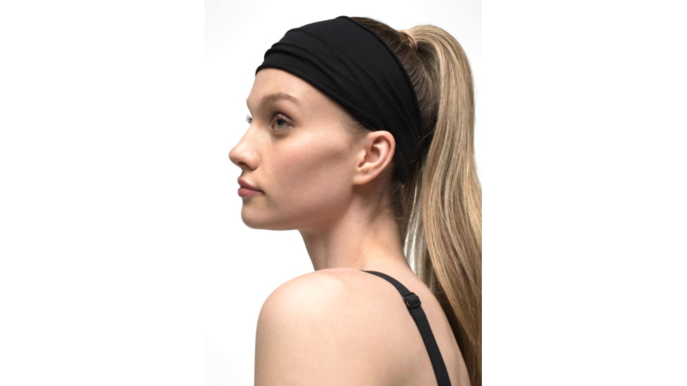 prAna Organic Headband, Black, One Size, 1963121-001-O/S