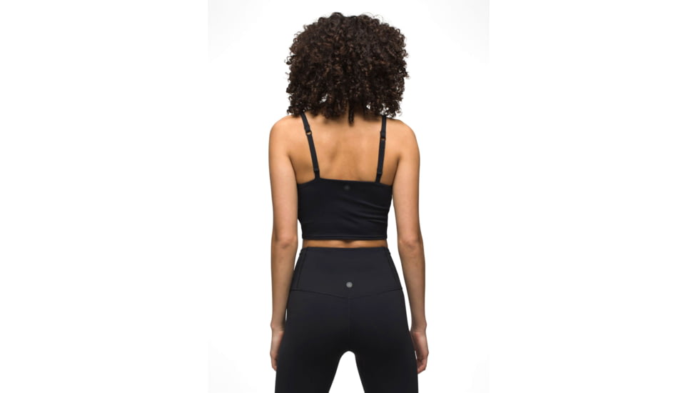 prAna Chakara Crop Top - Womens, Black, Extra Small, 1972231-001-XS