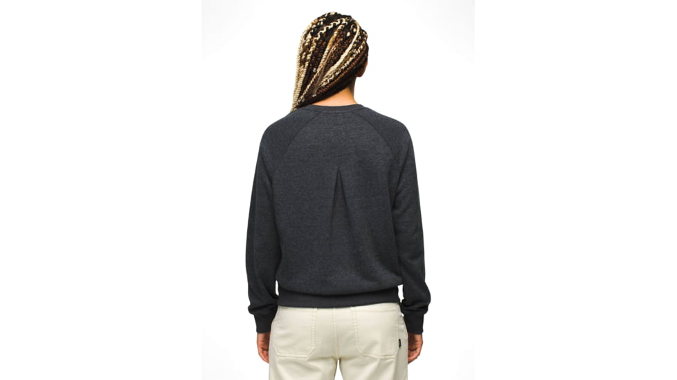 prAna prAna Cozy Up Sweatshirt - Womens, Charcoal Heather, XS, 1967291-022-XS