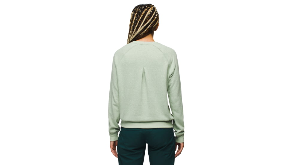 prAna prAna Cozy Up Sweatshirt - Womens, Pale Aloe Heather, M, 1967291-302-M